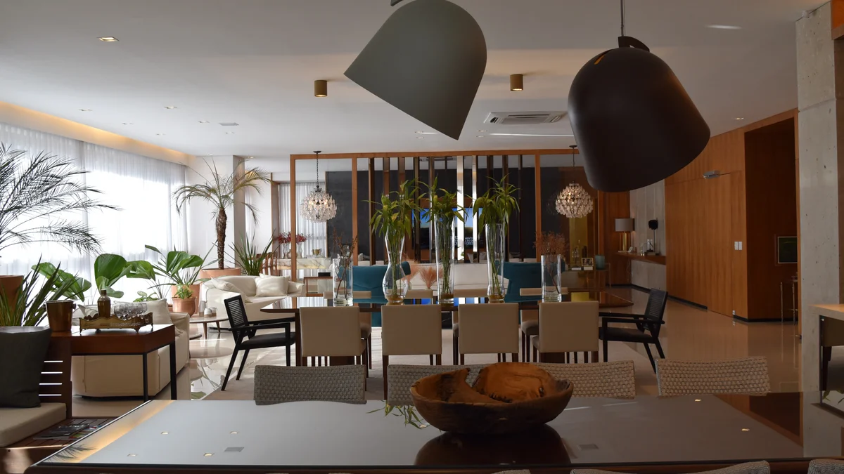 Arquitetos dão dicas de como aproveitar ambientes amplos em apartamentos de luxo, em Goiânia