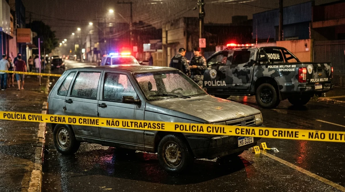 Jovem de 18 anos é morto a tiros e BPChoque prende três acusados em Campo Grande