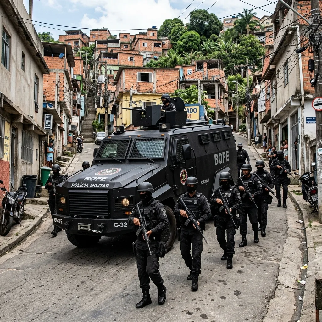Megaoperação policial ataca cobranças ilegais de milícias no Rio