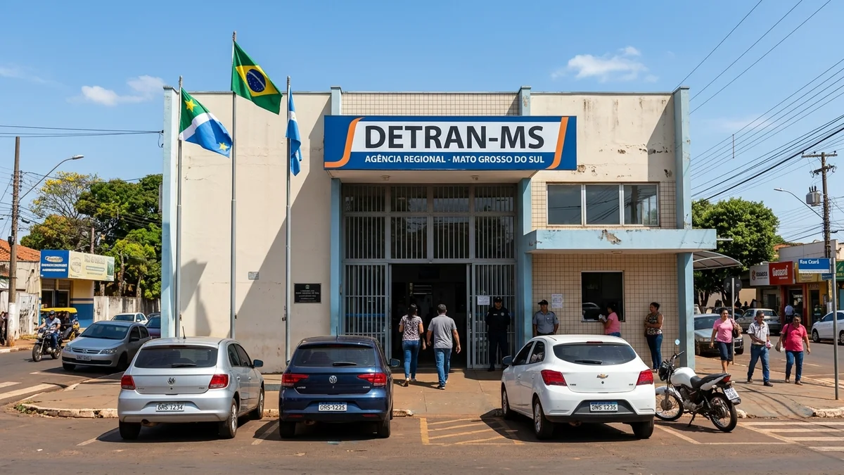 Detran-MS Investe em Estrutura Física para Melhorar Atendimento Presencial nas Agências do Interior