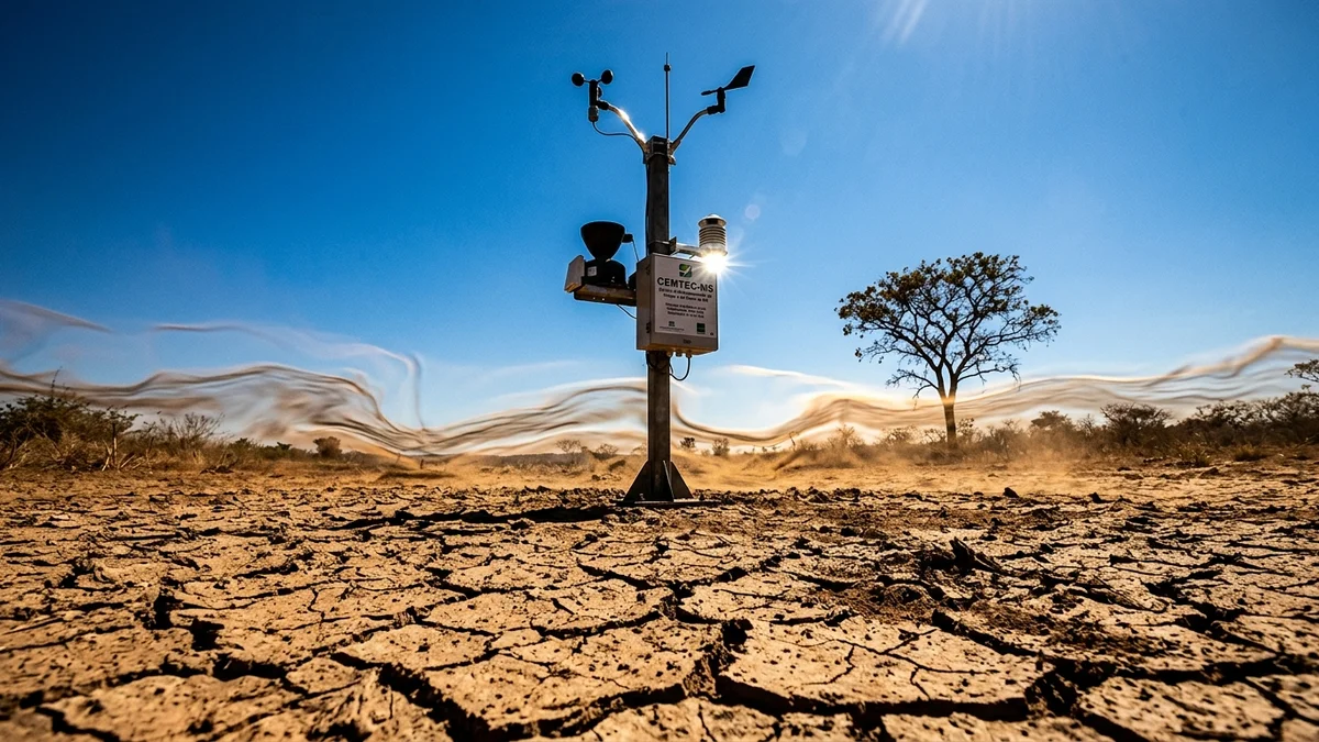 Tempo Severo em MS: Cemtec emite alerta de emergência para calor de 41°C e umidade de 10%