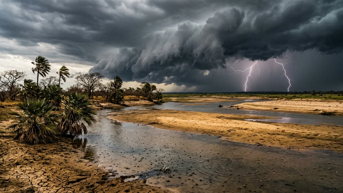 Frente Fria Traz Chuvas Pontuais a MS, mas Seca Severa e Nível Histórico do Rio Paraguai Mantêm Alerta no Pantanal