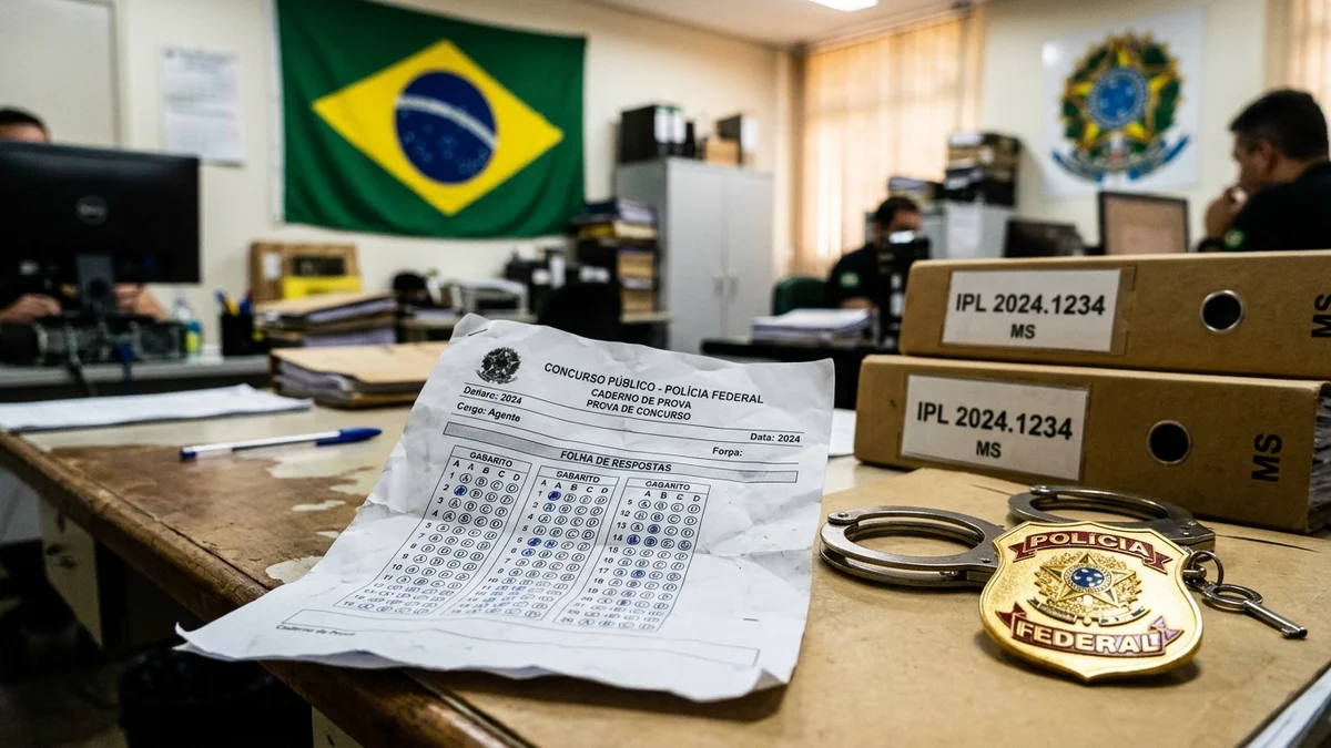 Operação Fraudis: Polícia Federal Combate Fraude e Vazamento de Gabaritos em Concursos Públicos de MS
