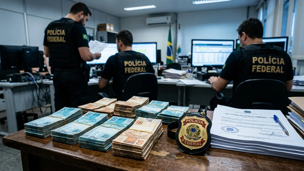 Operação da Polícia Federal em Dourados Combate Lavagem de Dinheiro do Narcotráfico e Bloqueia R$ 7 Milhões
