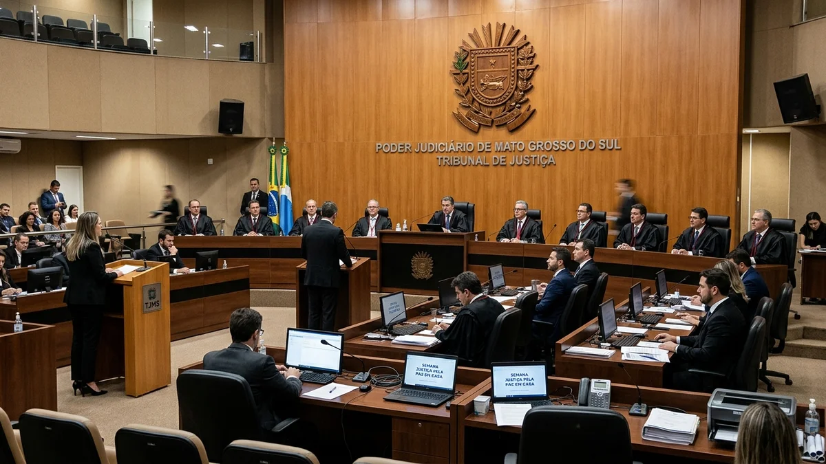TJMS intensifica mutirão da Semana Justiça pela Paz em Casa com agilização de medidas protetivas e direitos humanos