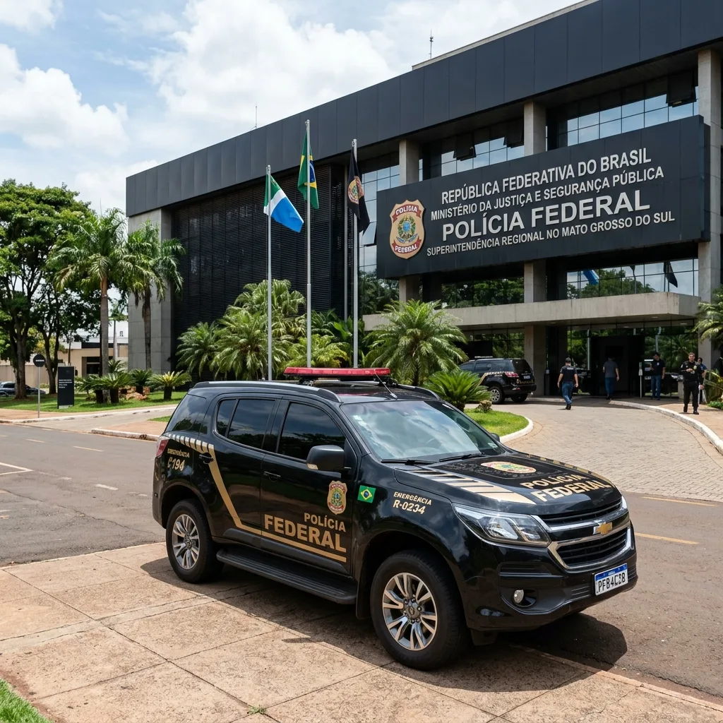 Operação Mandamus: Polícia Federal mira tráfico de drogas em Campo Grande