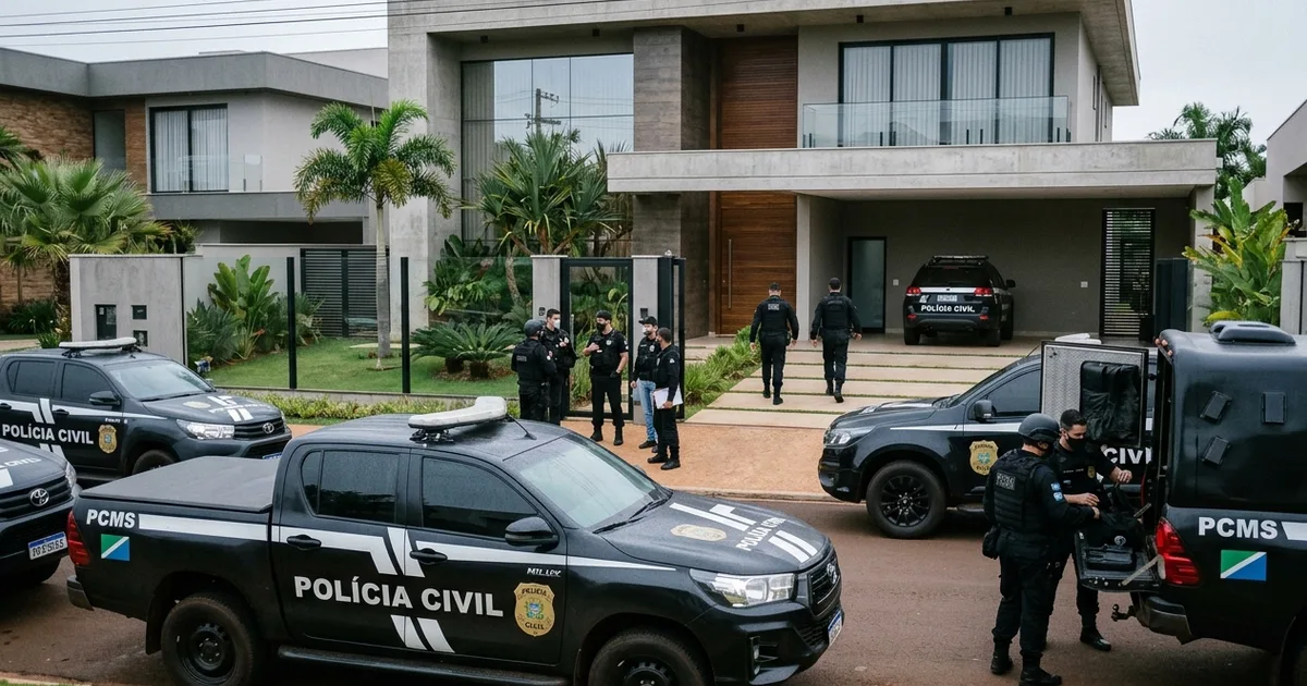 Operação Overlord: Polícia Civil mira lavagem de dinheiro de facções em Dourados