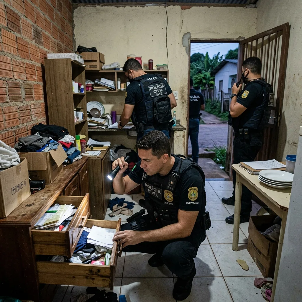 Polícia Civil desarticula base de facção criminosa em Rio Branco