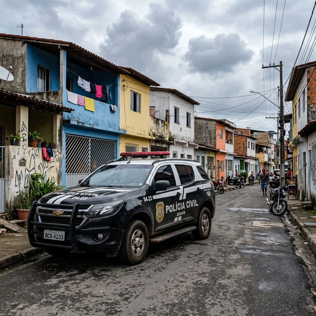 Polícia Civil realiza operação de segurança contra facções em Salvador