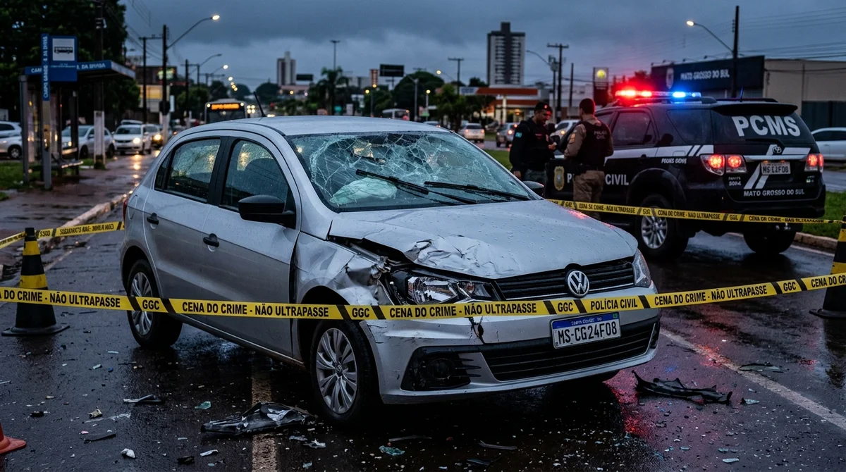 Pedestre morre atropelado no Monte Castelo; é a 3ª morte no trânsito de Campo Grande em 24h