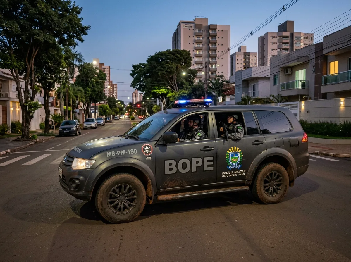 Segurança em Pauta: Confrontos com a polícia em Mato Grosso do Sul registram alta em 2026