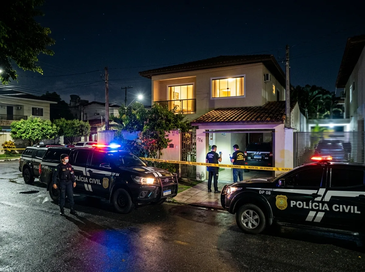Polícia Civil desarticula quadrilha de roubos residenciais em Manaus
