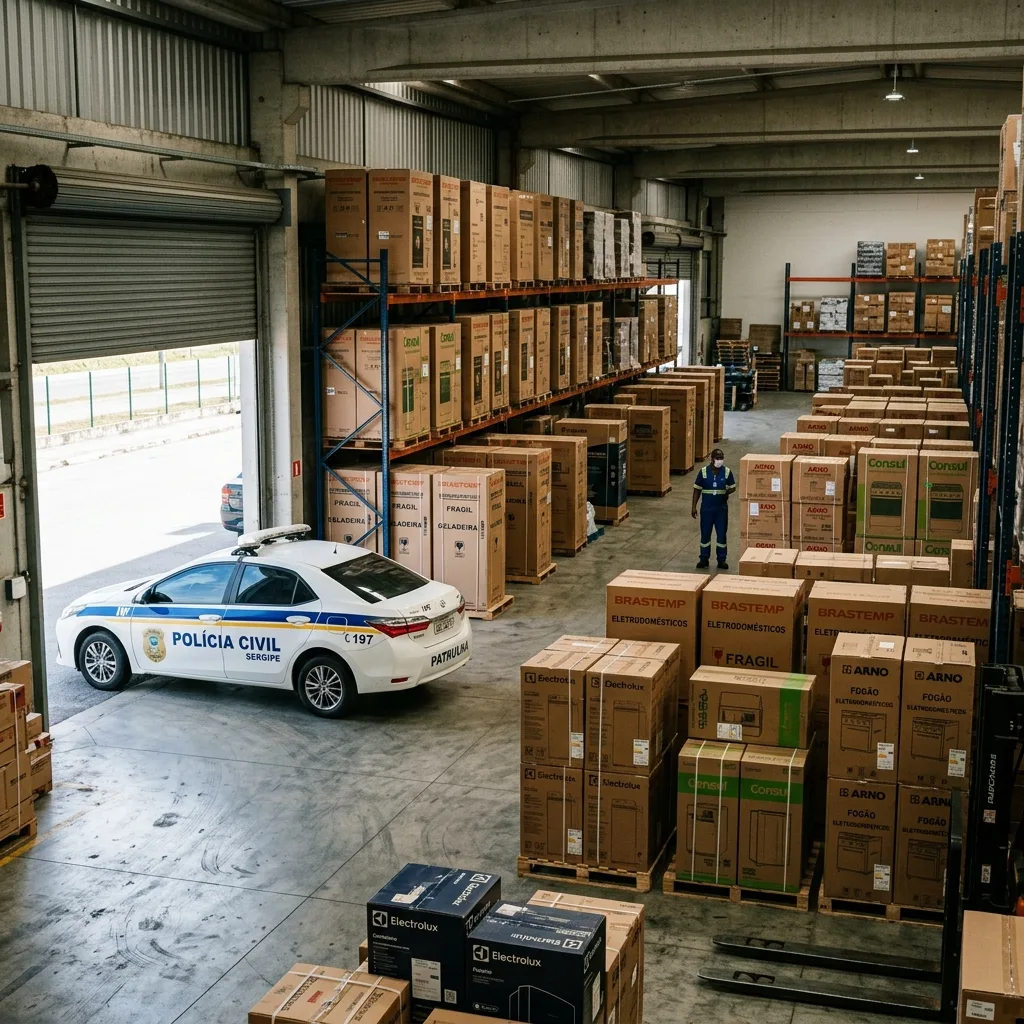 Polícia prende acusados de roubo a cargas na região metropolitana de Aracaju