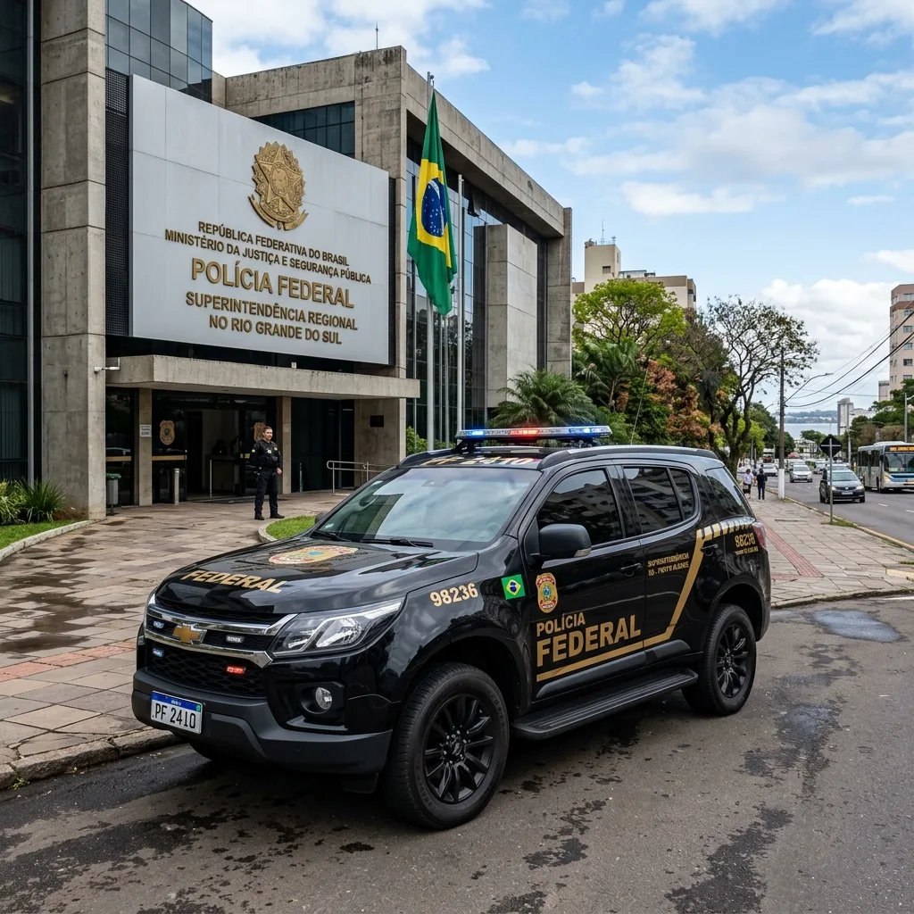 PF cumpre mandados contra facção criminosa em Porto Alegre