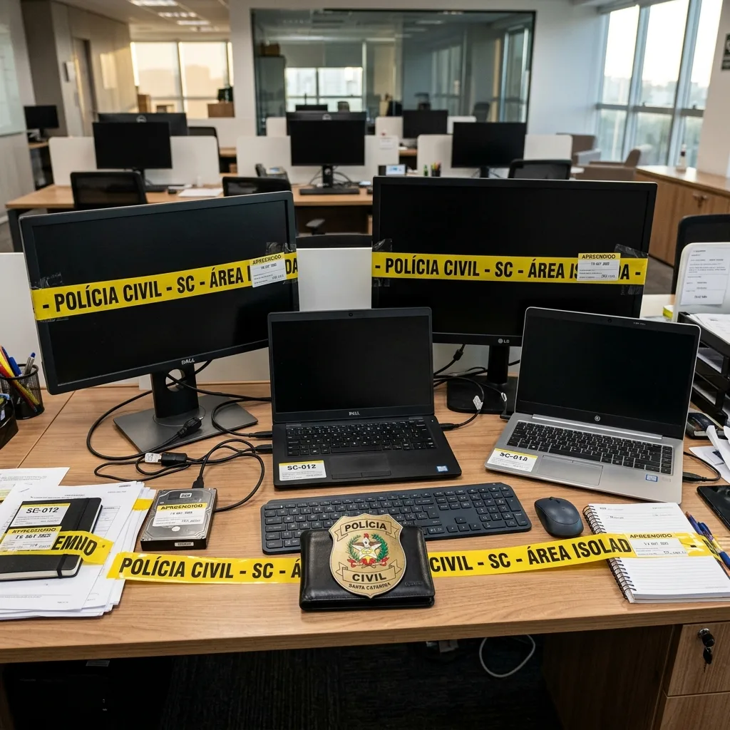 Polícia prende golpistas de falsos investimentos online em Florianópolis