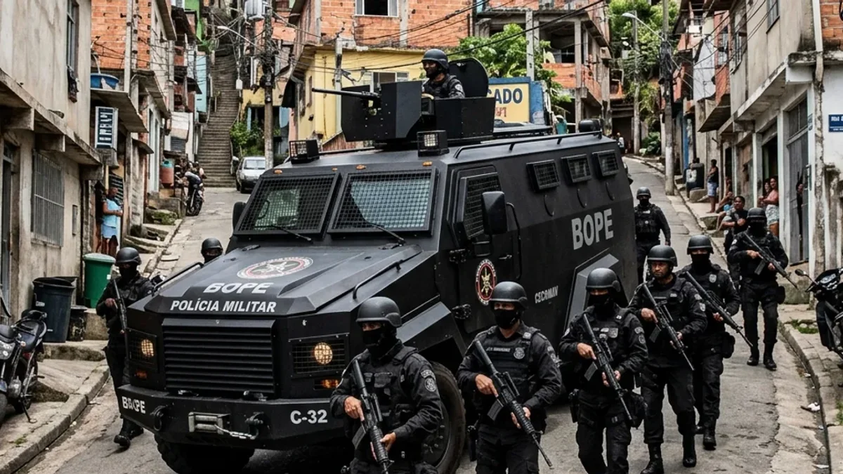 Polícia Civil realiza operação nas comunidades do Muquiço e Vila Aliança no Rio de Janeiro