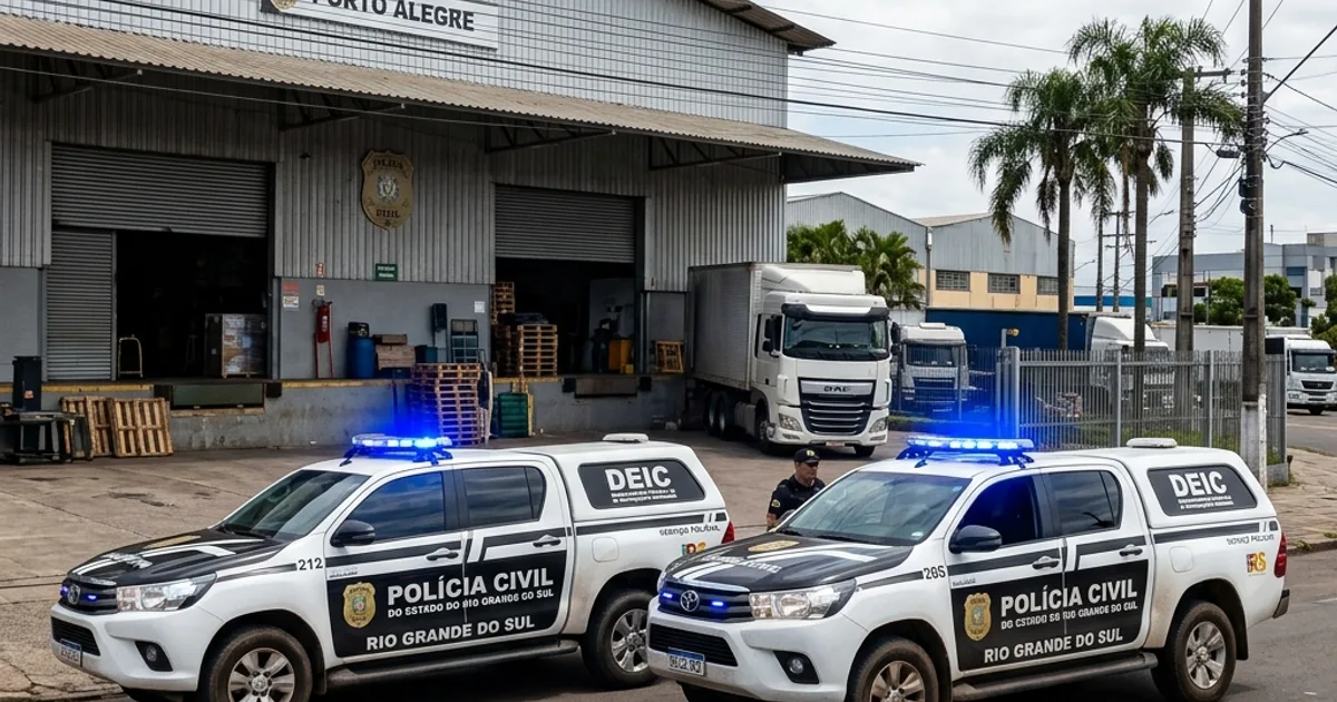 Combate ao Narcotráfico: Polícia Civil realiza vistorias táticas em depósitos no RS