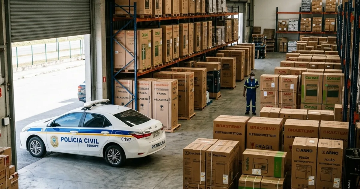 Fiscalização Comercial: Polícia Civil descobre galpão de cosméticos falsificados em SE