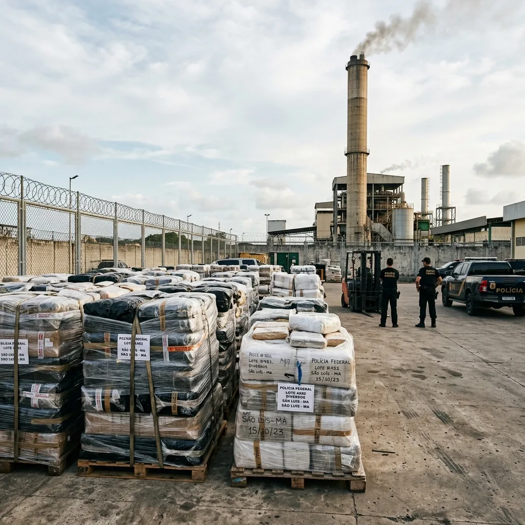 Senarc realiza incineração de 2 toneladas de drogas em São Luís