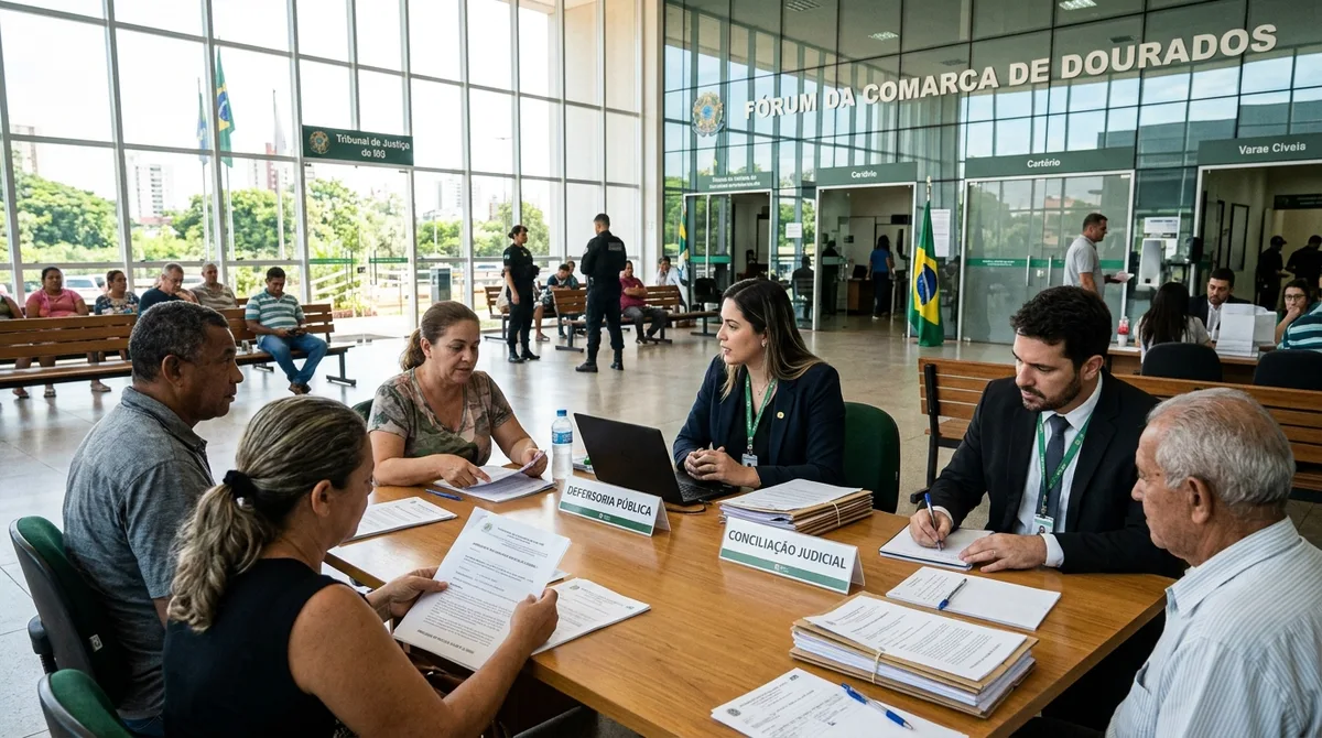 TJMS e Defensoria Lançam Mutirão Fundiário em Dourados e Três Lagoas